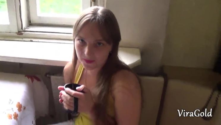 Rural hot girl fucked and takes creampie