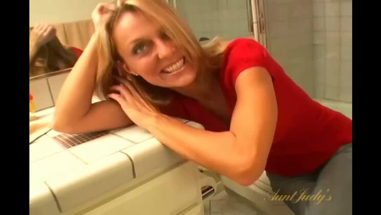 Brenda's Bathroom Masturbation Shower