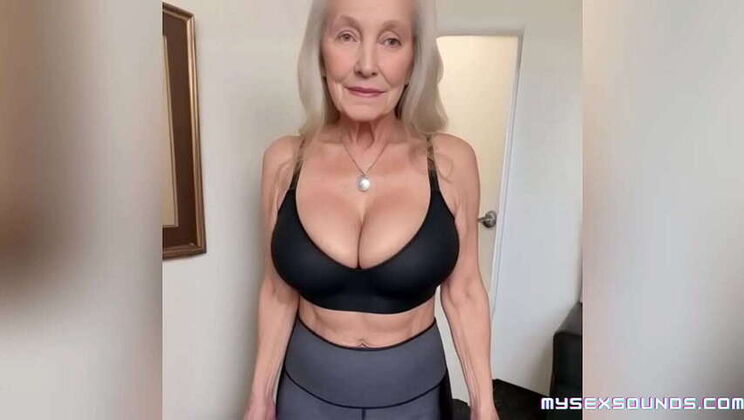 Mature Granny's First BBC Encounter after Yoga