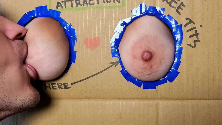 Nipple Sucking Allure: A Big Tit Showcase