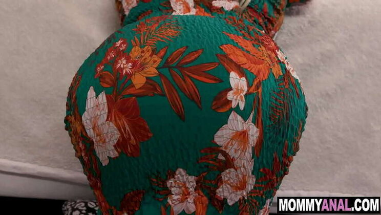 Anxious Step-Mom Christie Stevens Offers Anal to Her Step-Son