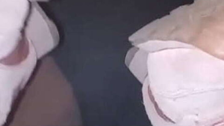 Lesbian MILF gets it on with her wife in the workplace!