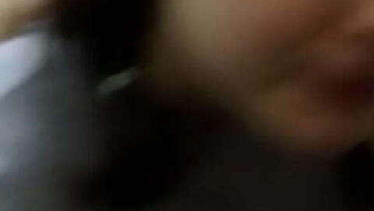 Amateur Brunette Teen's Work Blowjob