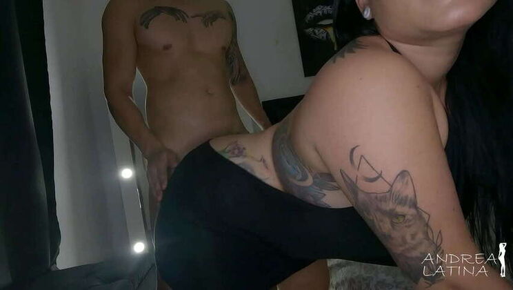 Alone with her stepfather, she gets fucked