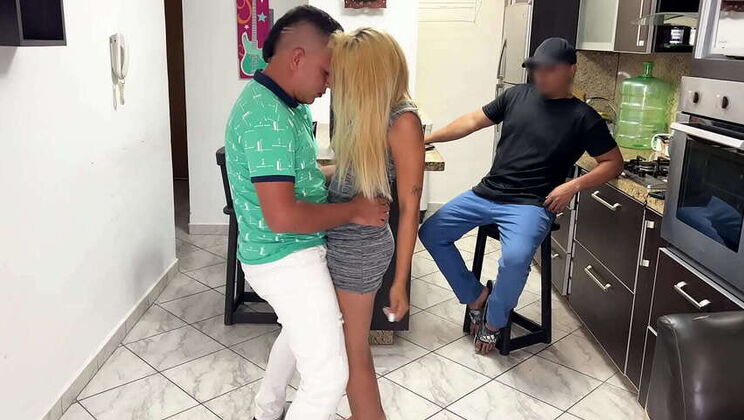 Dancing Reggaeton with my Best Friend's GF: I Grind my Dick on her while She's Unfaithful in NTR