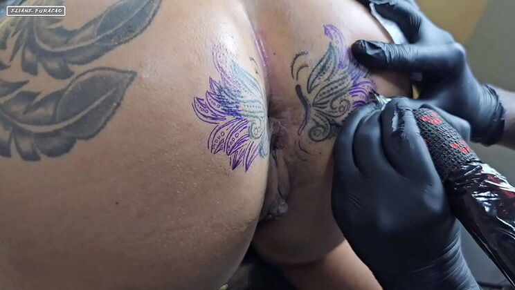 Big Booty Milf Gets Bigger Tattoo And Creamy Fuck