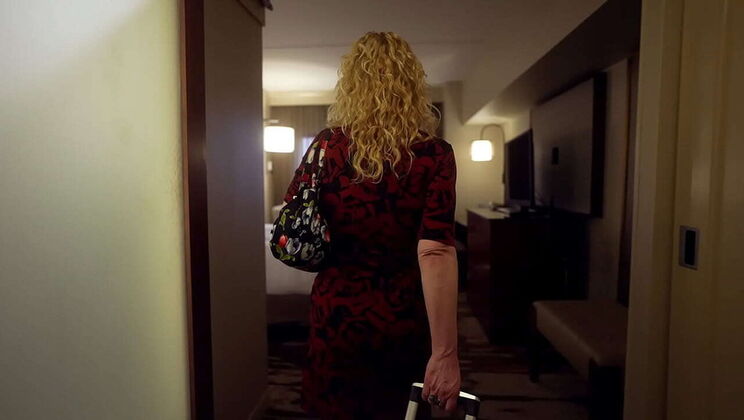 Stepmom DarcieDean Shares Hotel Bed with Stepson RealMaxxxSteele for Naughty Fun