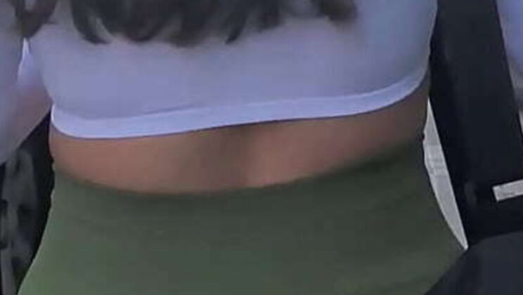 Big Booty Brunette Gets Fucked After Gym Session