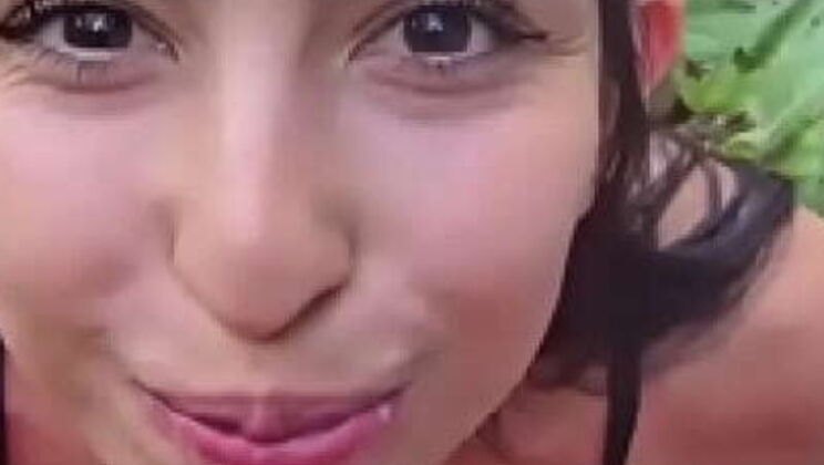 Latina Slut Karol Smith Gets Cum Outside