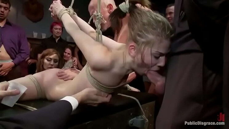 Blonde Orgy Hardcore Action with Squirt Fun