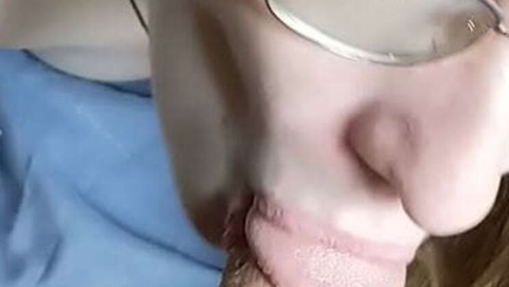 Tattooed Brunette PAWG Sucks and Swallows Big Dick