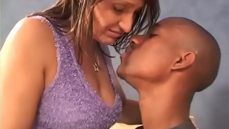 Mature MILF Pleases Her Horny Black Step Son With BBC