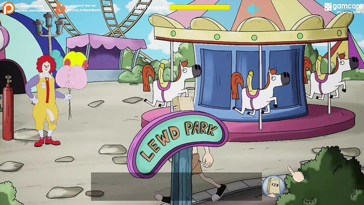 Fuckerman Lewd Park: Hardcore Fucking Clowns with Big Ass Anal and Creampie