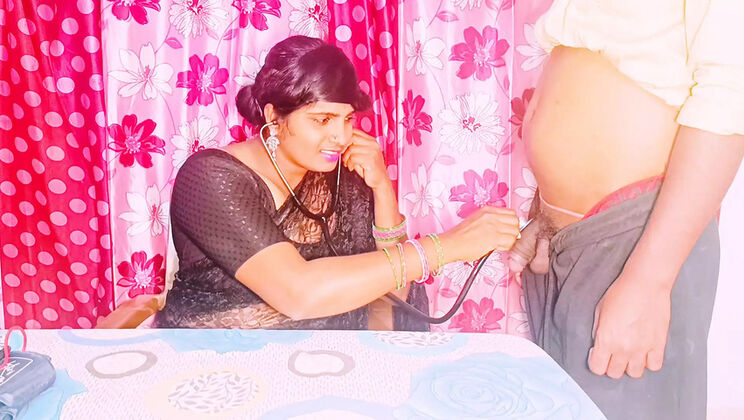Indian Desi Doctor Fucks Patient with Big Dick - Telugu Dirty Talk & Hardcore Sex