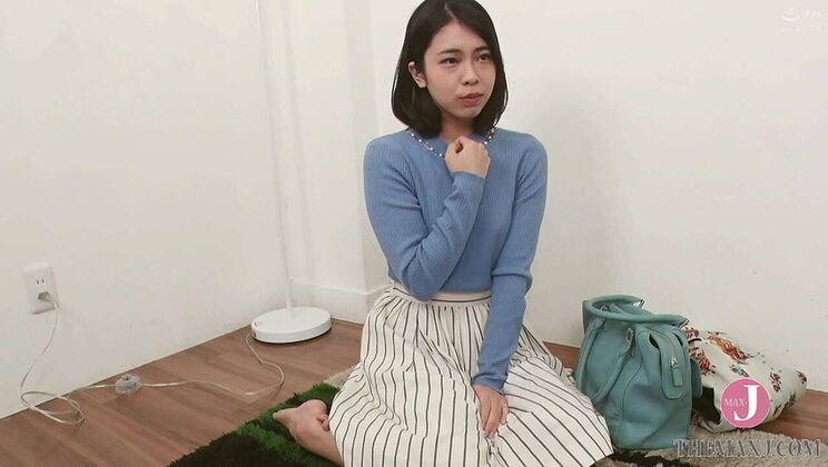 Fuuka Nagano - Sensitive Swim Team Girl Gets Wet & Squirts Hard in Steamy Interview!