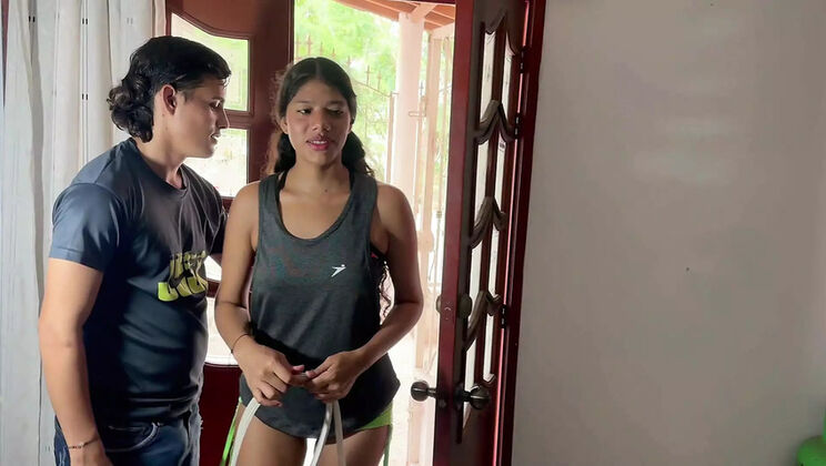 Unknown Girl Gets Rope Jumping Lesson and Best Fuck of Her Life by Sofia Yriky