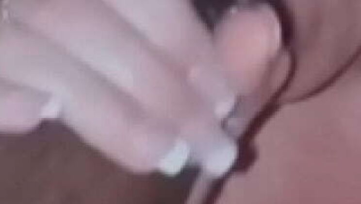 Purple Hair Slut Gags on BBC Until Facial Cumshot