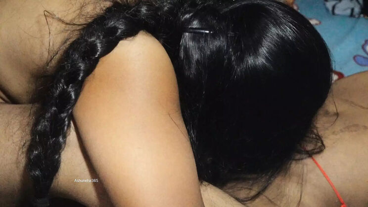 Desi Indian Wife Hot Bedroom Fuck with Husband - Long Time Meet and Hardcore Action