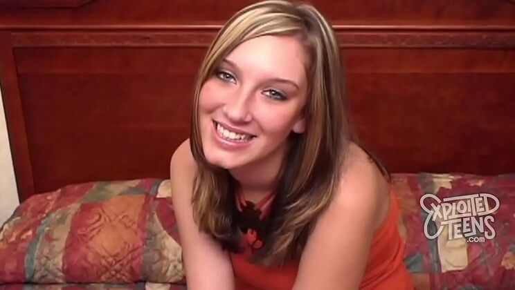 Shy Teen Gets Fisted Hard in Homemade POV Casting Video