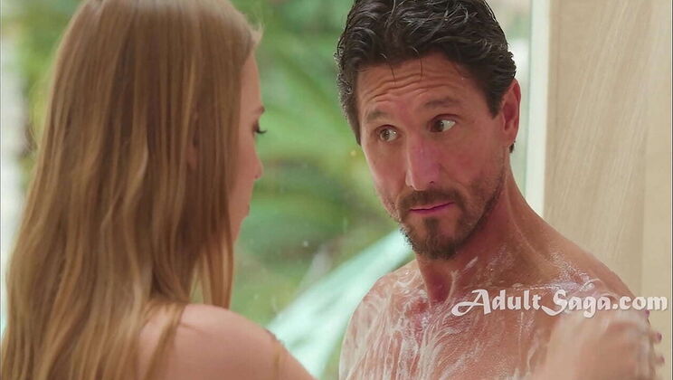 Jill Kassidy Gives Amazing Nuru Massage Handjob in Shower