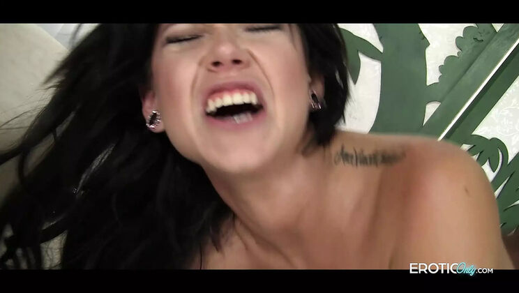 Skinny Teen Sky Light Takes Massive BBC in Hardcore Doggystyle Fuck