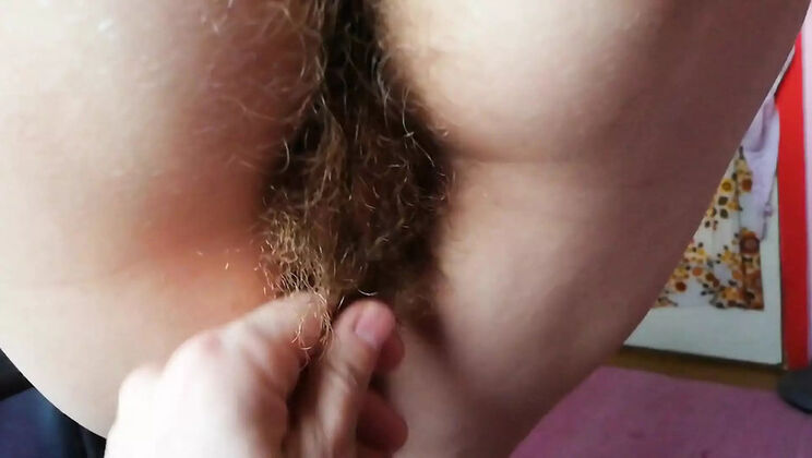 Hairy Blonde GF Fucks and Cums Hard - Close-Up POV Action