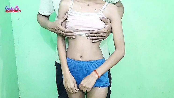 18-Year-Old Desi Virgin Teen Girl First Time Hardcore Anal Fingering with Sir in School College