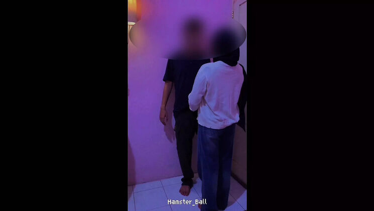 Hijab Cheating Wife Fucks Husband's Friend in Hotel Room - Desi MILF Amateur