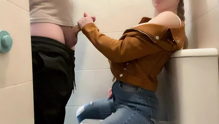 My BF Takes Me Out To Eat Then Pounds My Ass In Restaurant Toilet - LaraRussian Doll