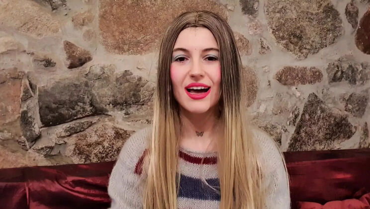 Hot Blonde Natalia Seduces a Man in Steamy Role Play - GermanPussyLove