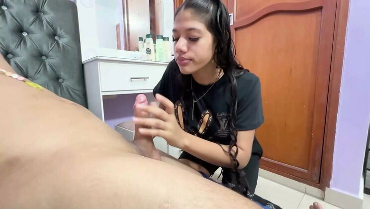 Big Tits Latina GF Sucks Dick and Takes It in Her Tight Ass - SofiaYriky