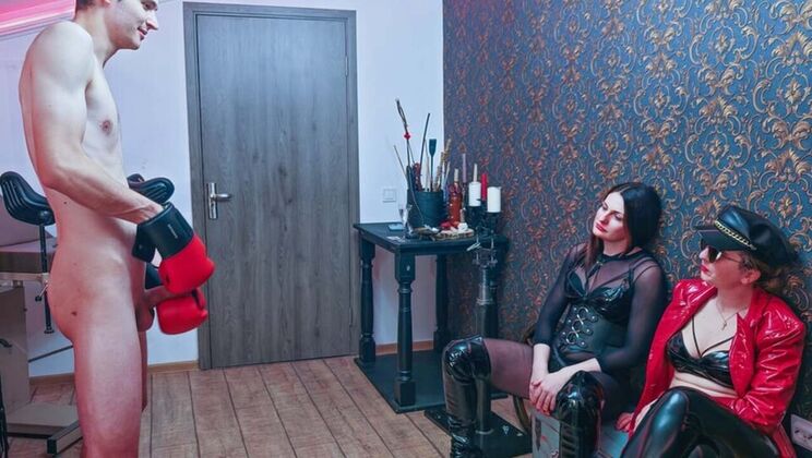 Mistress Zeida Humiliates Slave with CBT & Singing - Extreme Femdom BDSM