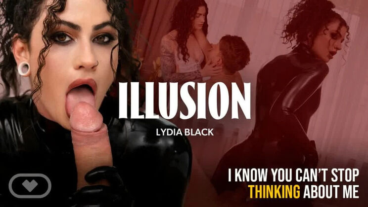 Goth Babe Lydia Black Fucks in Tight Latex Suit - POV Blowjob & Doggy Style