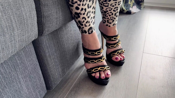 Hot MILF Neighbor with Big Natural Tits Fucks Stepson in 4K POV