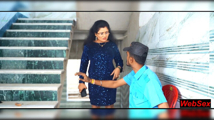 Busty Hindi Housewife Seduces Security Guard - Rough Hardcore Fuck in HD