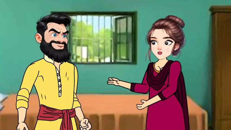 Milkman Fucks Widow Hard - Big Cock Blowjob & Face Fuck in HD