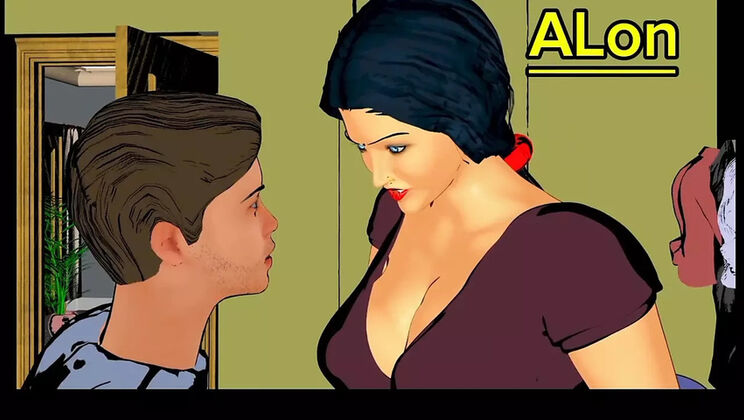 Hot Indian MILF Fucked Hard by Young Man - Part 1