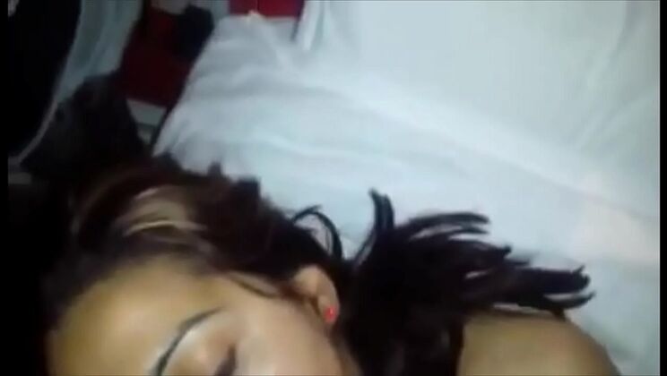 Hot teen cousin sucking and deepthroating my big cock