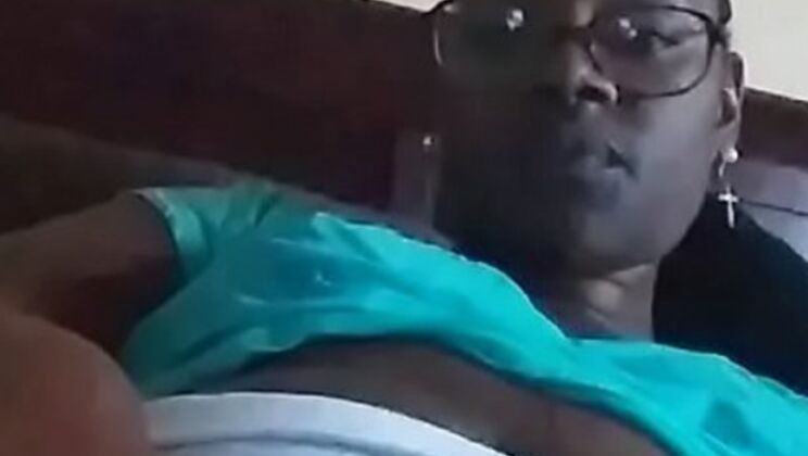 Naejaexx Fingering Her Tight Pussy Closeup - Ebony MILF with Big Ass
