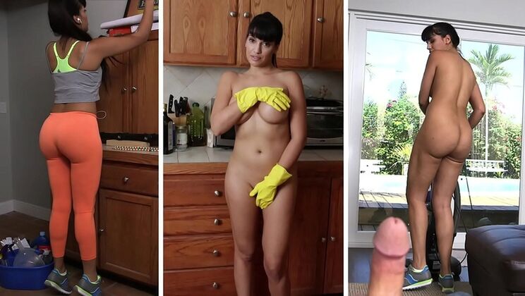Hot Latina Maid Mercedes Carrera Fucks Hard with Big Cock - BangBros