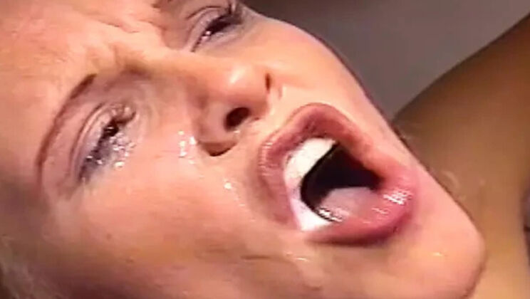 Blonde Teen Takes Hard Anal in Doggy Style - Close-Up Creampie