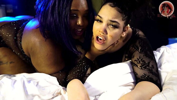 ItsKittyLove & Gem Jewels Surprise Threesome with Itsthebeast - Amateur Blowjob & Cowgirl Action