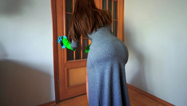 Hot Step Mom Catches Step Son Hard - Will She Ride Him Cowgirl?