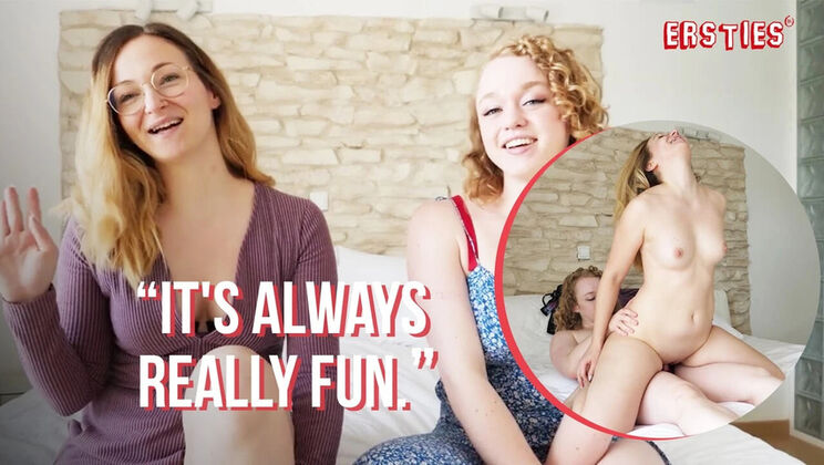 Curvy Redhead Sarah C Fucks Nikita Hard with Strap On - Lesbian POV Sex
