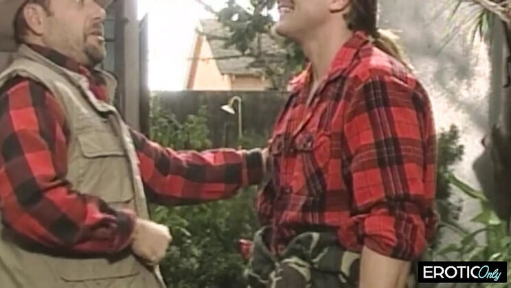 Hot Lumberjack Evan Stone Fucks Petite Bride Taylor Rain Hardcore