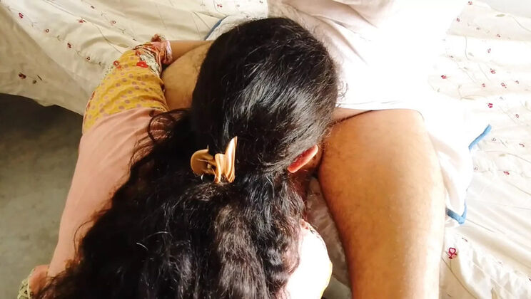 Hot Desi Bhabhi Gets Fucked Hard in Kitchen While Cutting Veggies - RedQueenRQ