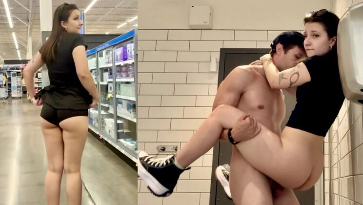 Teen Brunette KittiCream Fucks Stranger in Parking Lot After Car Accident - Public Sex 18 YO