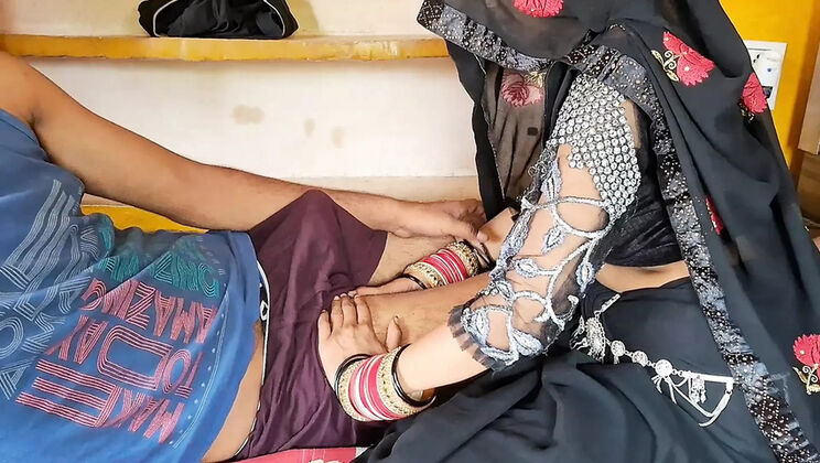 Desi Bhabhi Gets Face Fucked & Creampied By Father-In-Law Before He Leaves