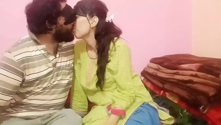 Desi Step Sister Romance - Hot Kissing & Anal Sex on Home Bed - SHAKRATASNEEM