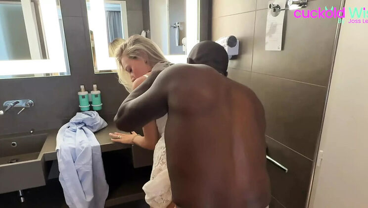 Hot Blonde Wife Hailey Quinn Fucks BBC Joss Lescaf - Amateur Cuckold Scene